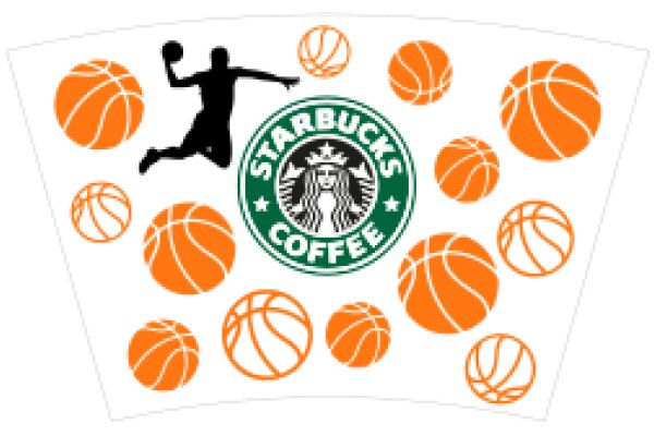 Starbucks Coffee Advertisement Featuring Basketball Themes