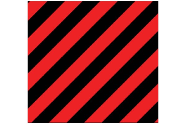 Vibrant Red and Black Striped Pattern