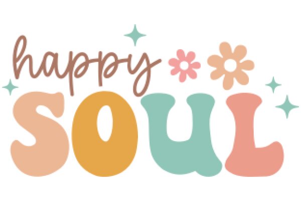 Happy Soul: A Graphic Design of a Positive Affirmation