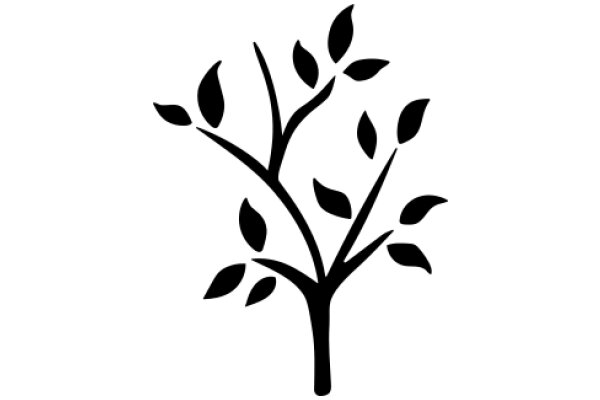 Simplistic Tree Silhouette