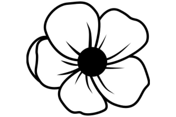 Simplistic Flower Illustration