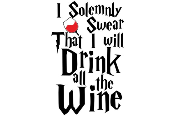 A Wine-Lover's Oath: I Solemnly Swear That I Will Drink All the Wine