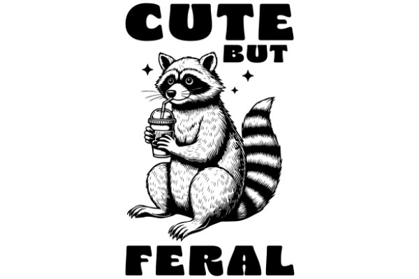 Cute But Feral: A Playful Take on the Raccoon's Reputation