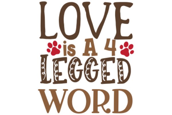 Love is a 4-Legged Word