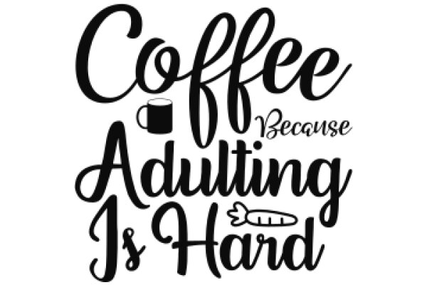 Coffee Because Adulting Is Hard