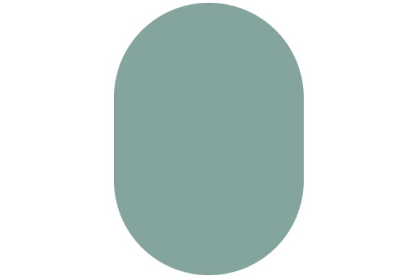 A Solid Circle of Light Blue