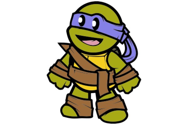 Meet Leonardo, the Friendly Teenage Mutant Ninja Turtle!