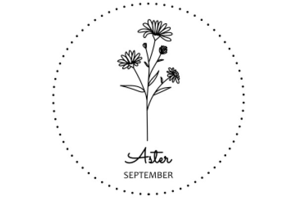 September's Flower: Aster