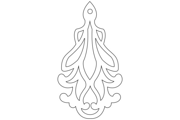 Stylized Octopus Design in