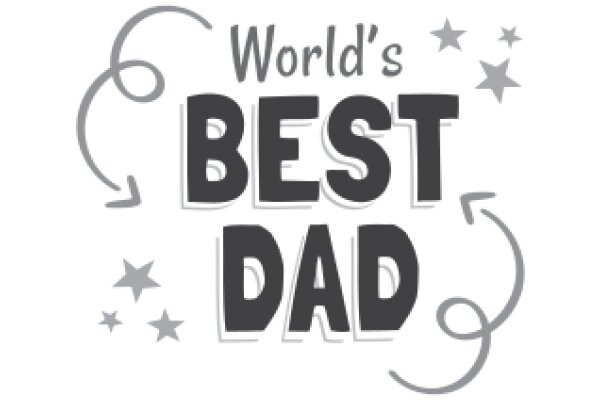 Celebrating the World's Best Dad with a Starry Design