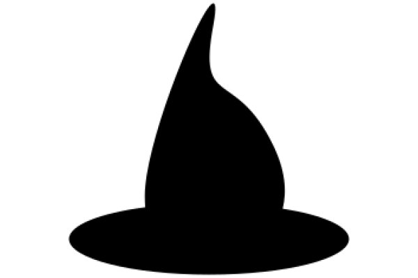 A Silhouette of a Wizard's Hat