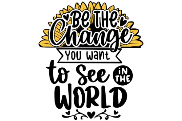 Be the Change You Want to See in the World