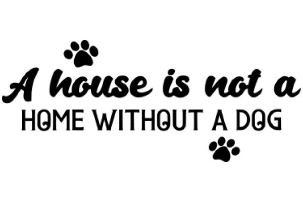 A House is Not a Home Without a Dog