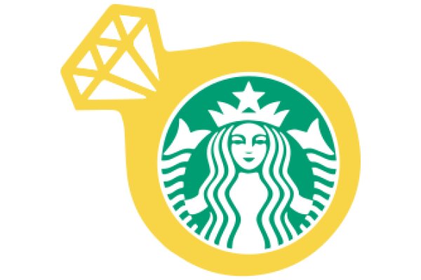 Starbucks Logo with a Diamond-Shaped Design