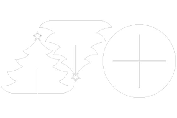 Simplified Christmas Tree and Cross Designs