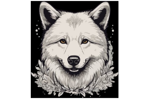 A Wolf's Smile: A Stylized Portrait