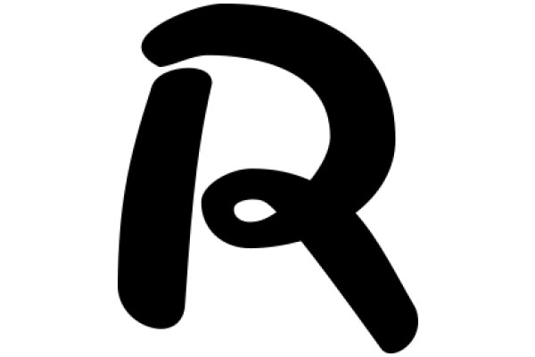 Stylized Letter 'R' in