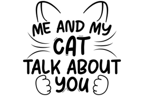 A Playful Greeting: 'Me and My Cat Talk About You'