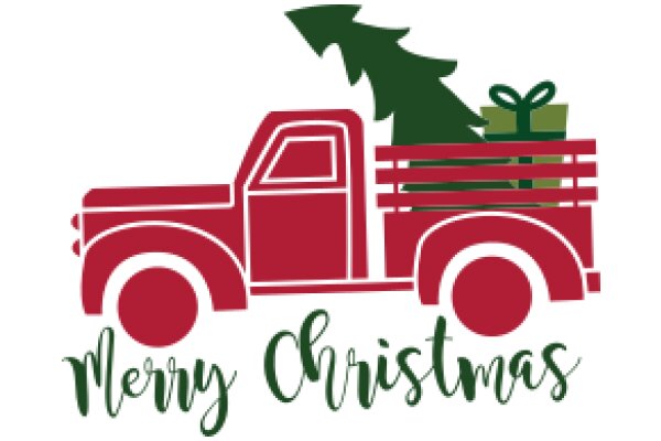 Merry Christmas: A Festive Truck Delivery