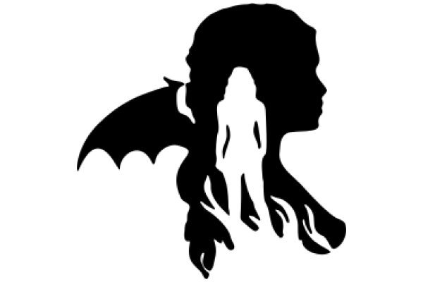 Silhouette of a Human and a Bat: A Symbolic Pairing