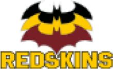 A Blurred Image of a Redskins Logo