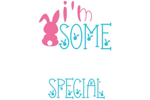 Cute Easter-themed Graphic with Bunny and Special Message