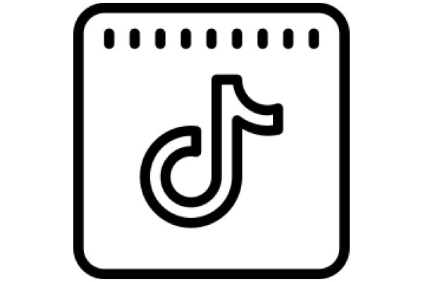 Simplistic Icon of a Musical Note