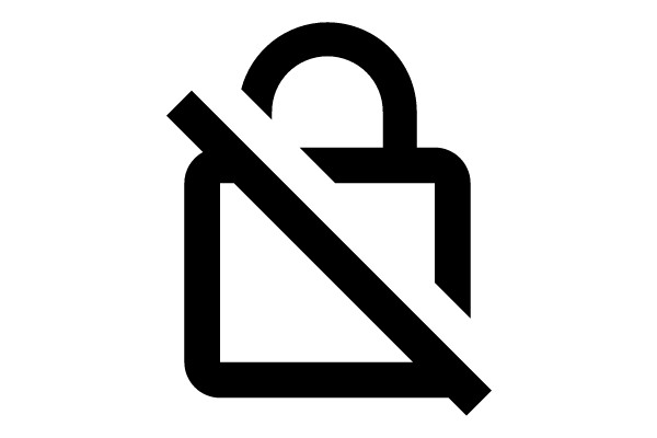 A Simple, Icon of a Lock