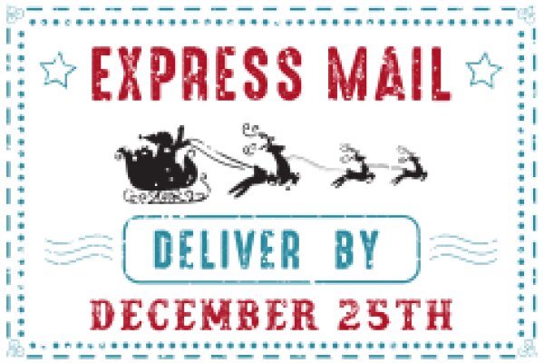 Express Mail Delivery by December 25th