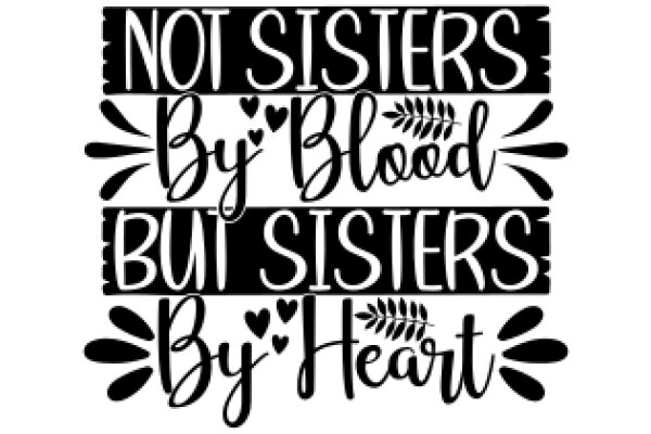 Sisterhood of the World: A Affirmation Poster