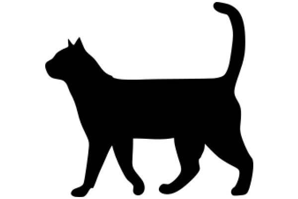 A Silhouette of a Cat: A Symbol of Grace and Independence