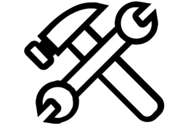 A Simple Icon of a Wrench and Screwdriver