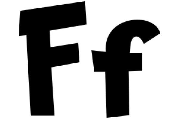 A Graphic Representation of the Letter 'F' in