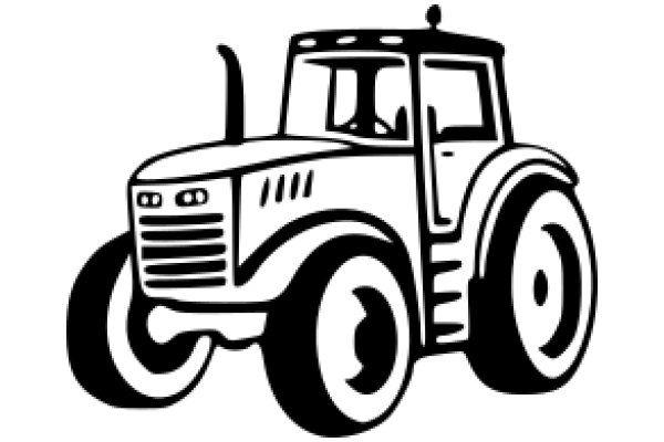 A Classic Illustration of a Tractor