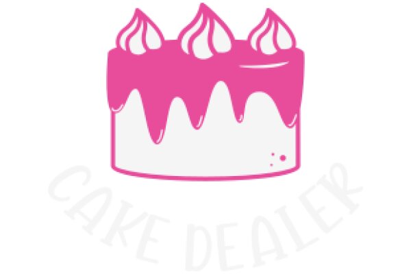 Cake Dealer: A Delightful Pink Cake with White Icing and Pink Glaze