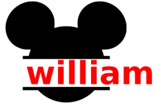 A Simple Logo for a Person Named William