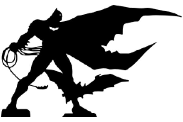 Silhouette of Batman: A Symbol of Justice and Vigilance