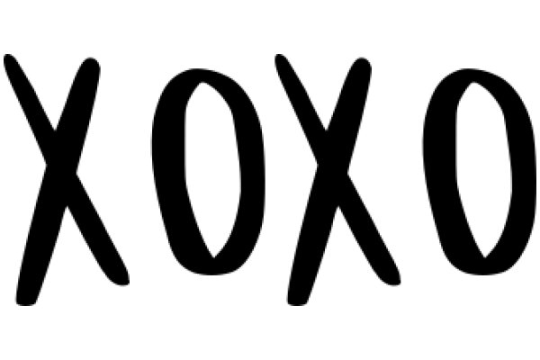 XOXO: A Playful Take on the Word 'XOXO'