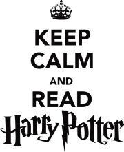 Keep Calm and Read Harry Potter