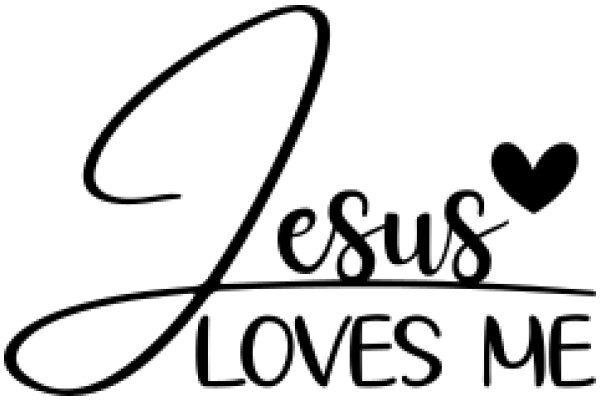 Jesus Loves Me: A Graphic Design