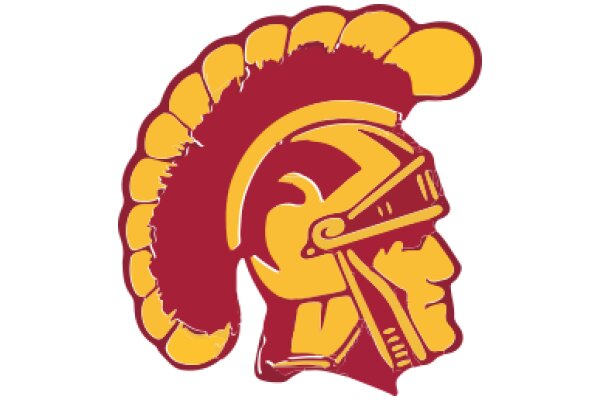 Vintage-Style Spartan Helmet Logo