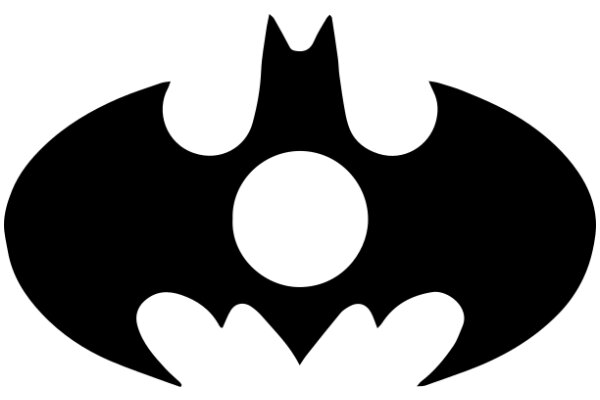 Stylized Bat Symbol in