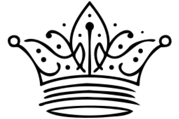 Stylized Crown with Detailed Design