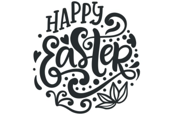 Happy Easter: A Festive Greeting with a Touch of Nature