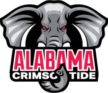 Alabama Crimson Tide Elephant Logo