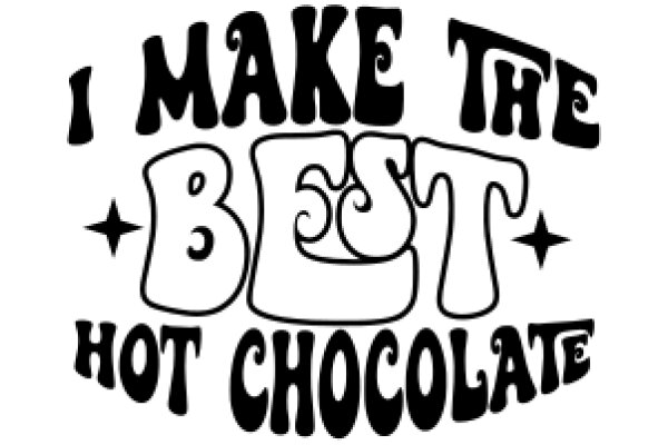 Handcrafted Sign: 'I Make the Best Hot Chocolate'