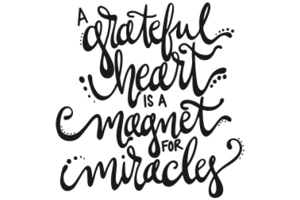 A Grateful Heart: A Poem of Miracles