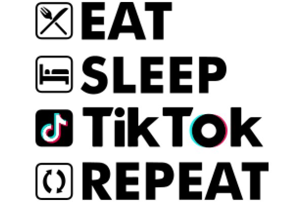 A Visual Guide to Healthy Habits: Eat, Sleep, TikTok, Repeat