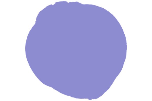 A Solid Circle of Purple Hue