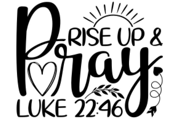 Rise Up and Pray: Luke 22.46